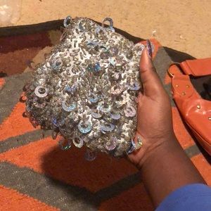 Silver small bag